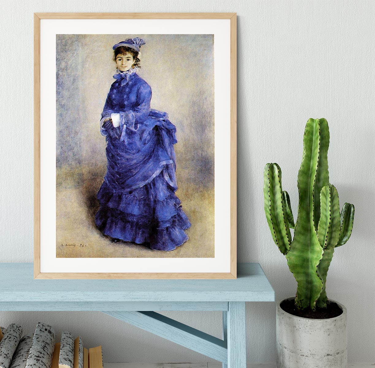 The parisian by Renoir Framed Print - Canvas Art Rocks - 3