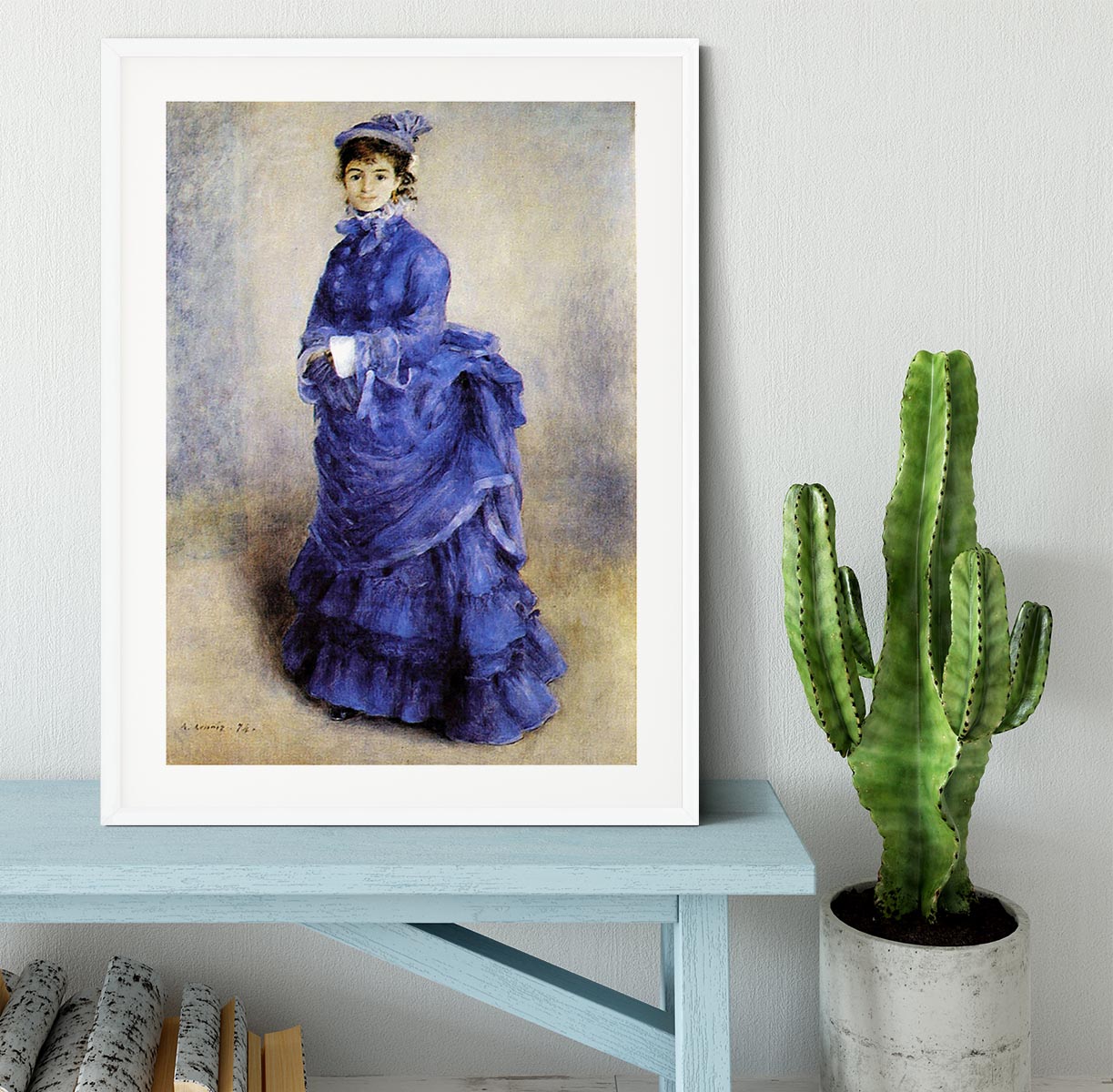 The parisian by Renoir Framed Print - Canvas Art Rocks - 5