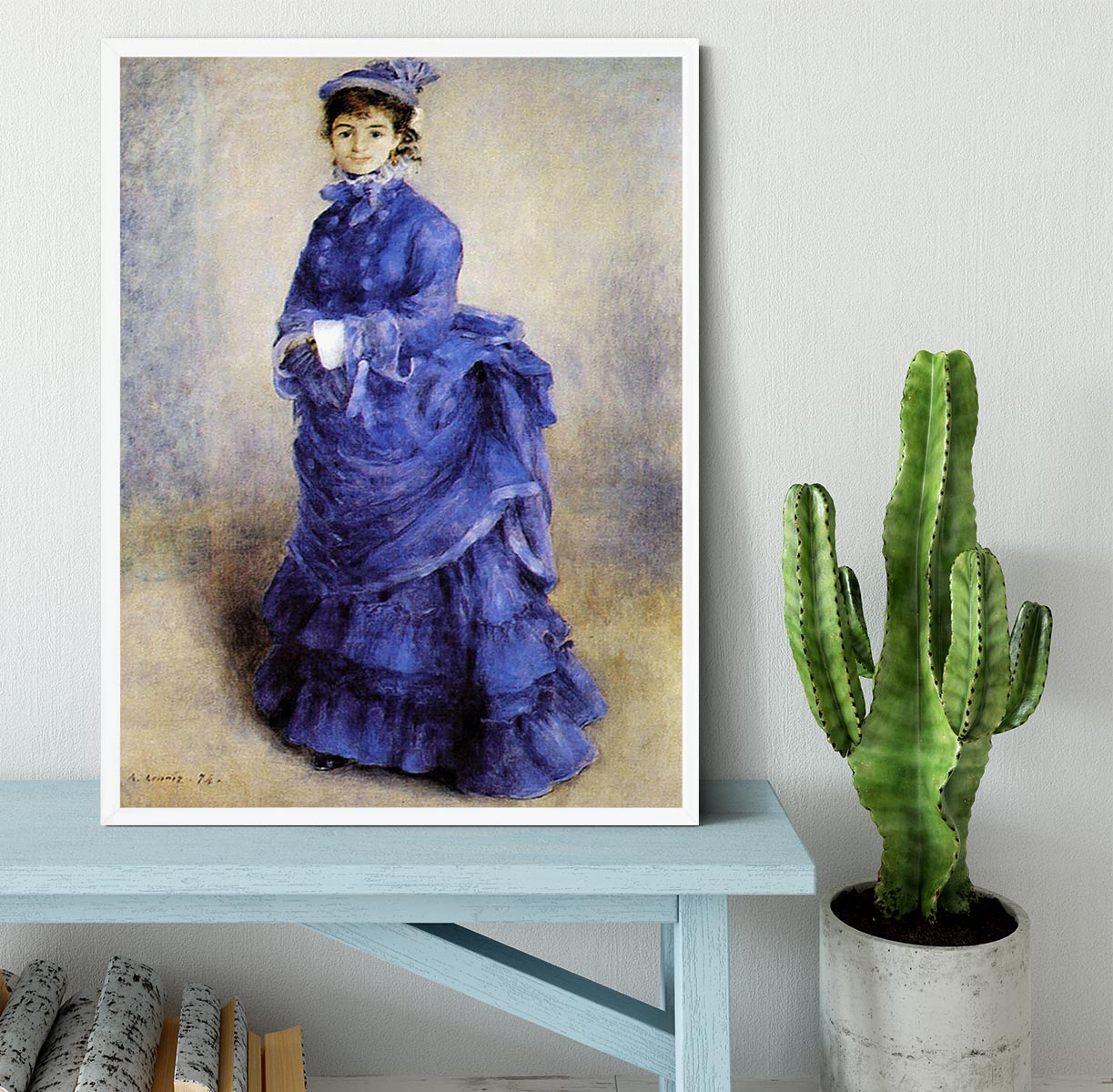 The parisian by Renoir Framed Print - Canvas Art Rocks -6