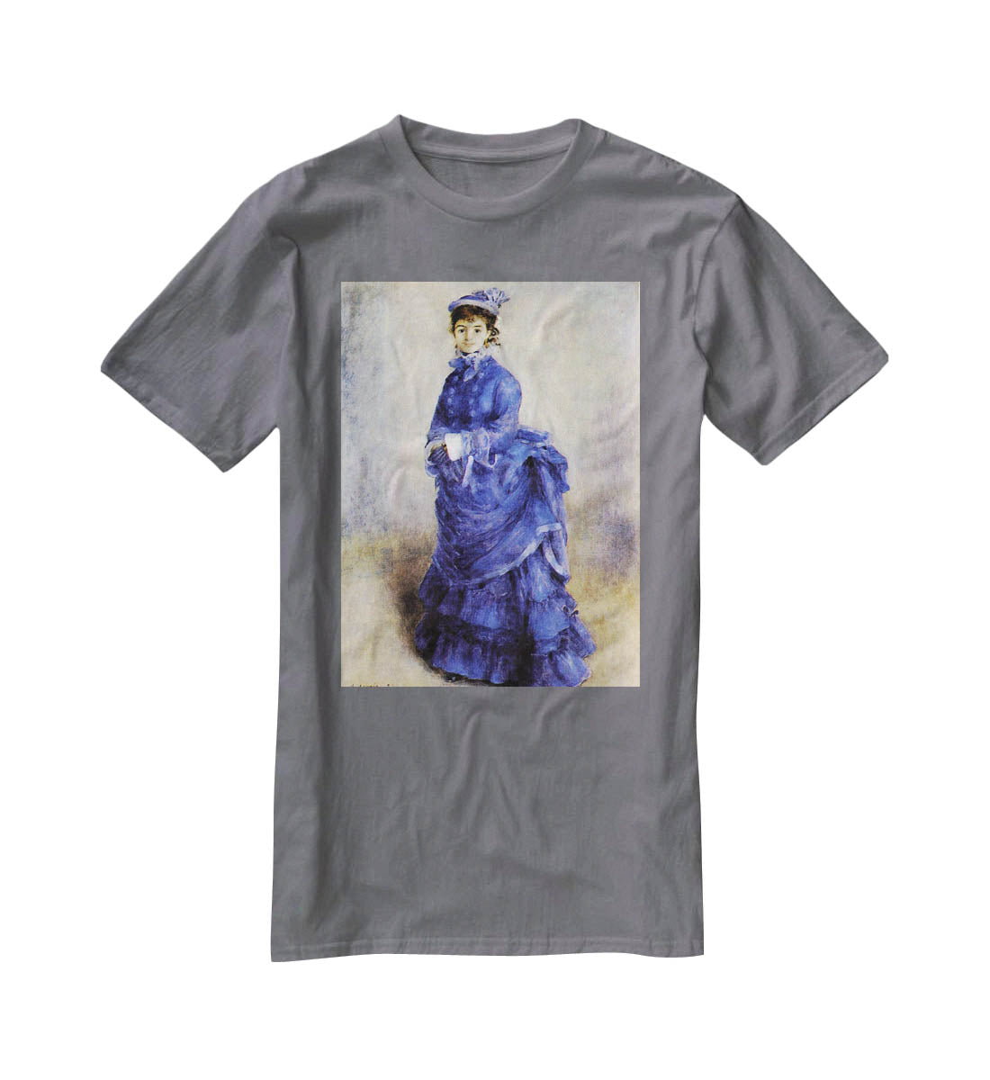 The parisian by Renoir T-Shirt - Canvas Art Rocks - 3