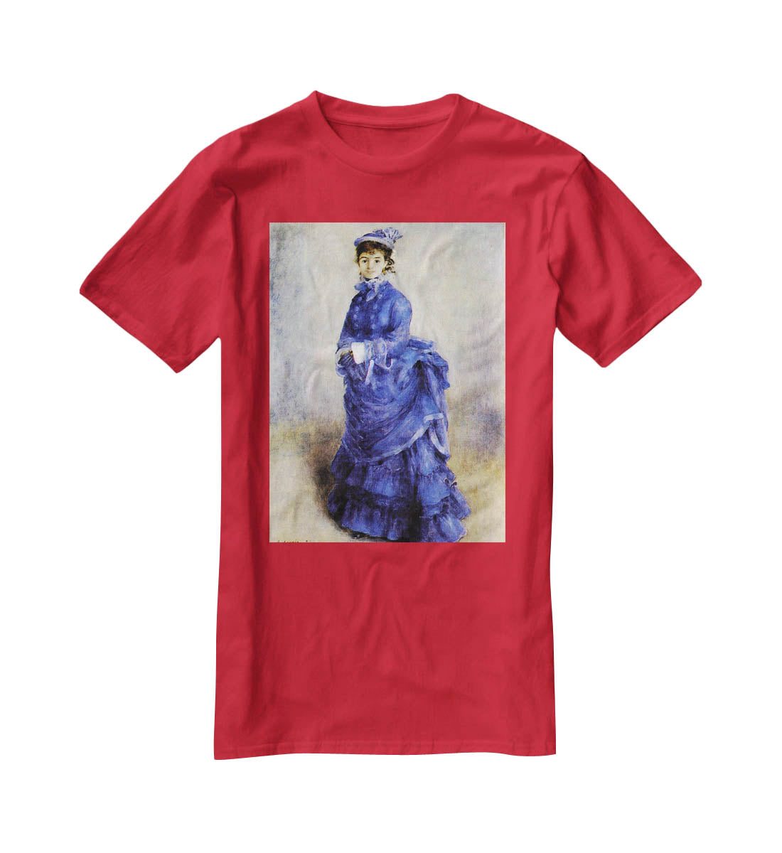 The parisian by Renoir T-Shirt - Canvas Art Rocks - 4