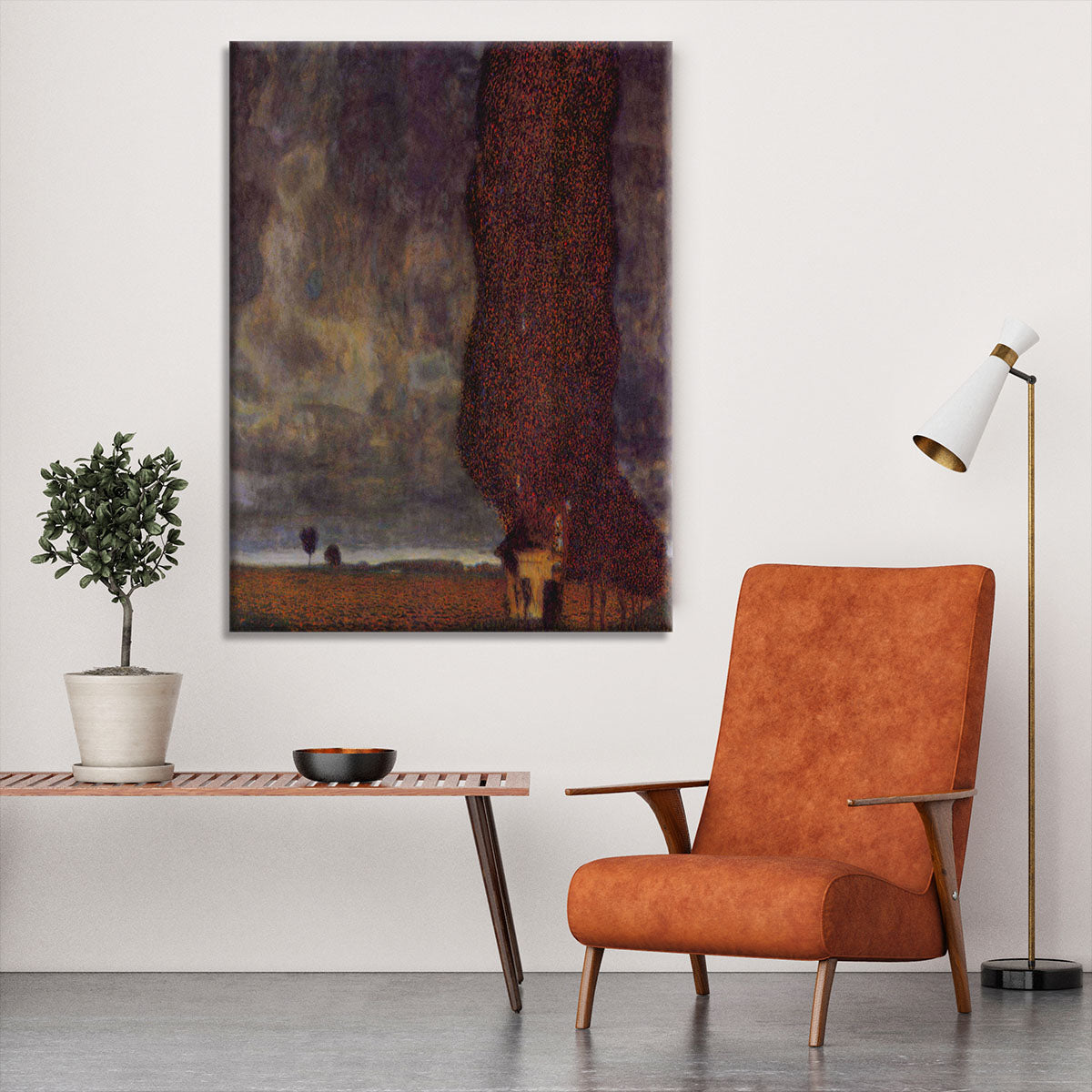 Thunderstorm by Klimt Canvas Print or Poster - Canvas Art Rocks - 6