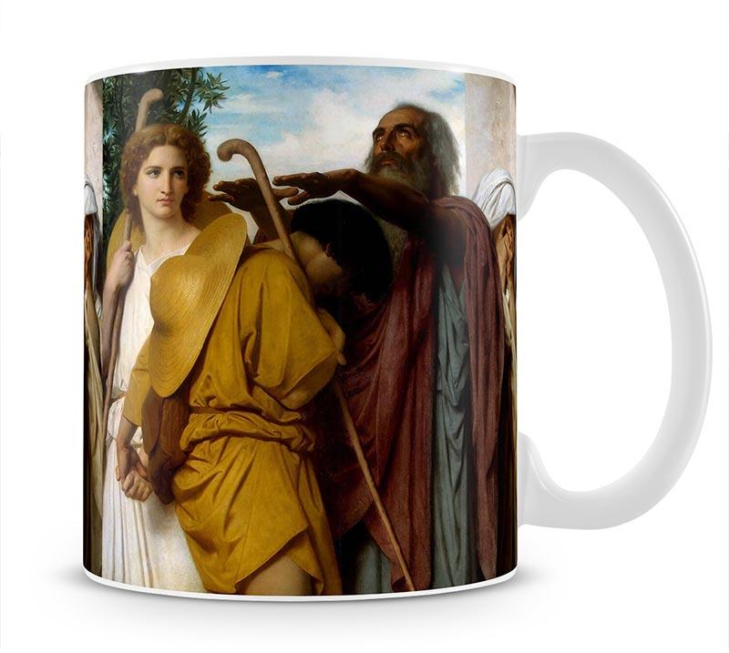 Tobias Saying Good-Bye to his Father By Bouguereau Mug - Canvas Art Rocks - 1