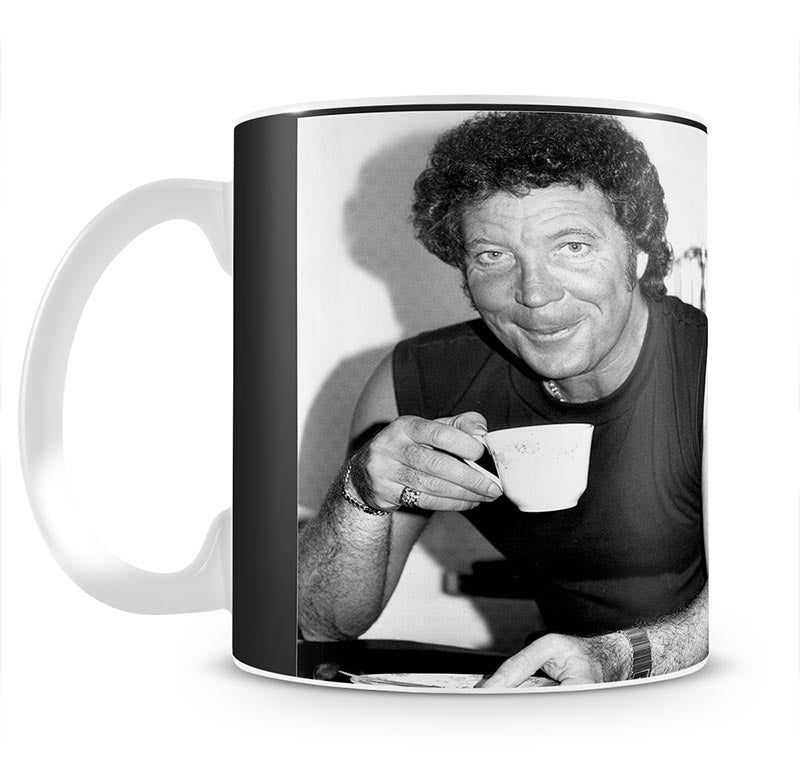 Tom Jones with a cuppa Mug - Canvas Art Rocks - 1