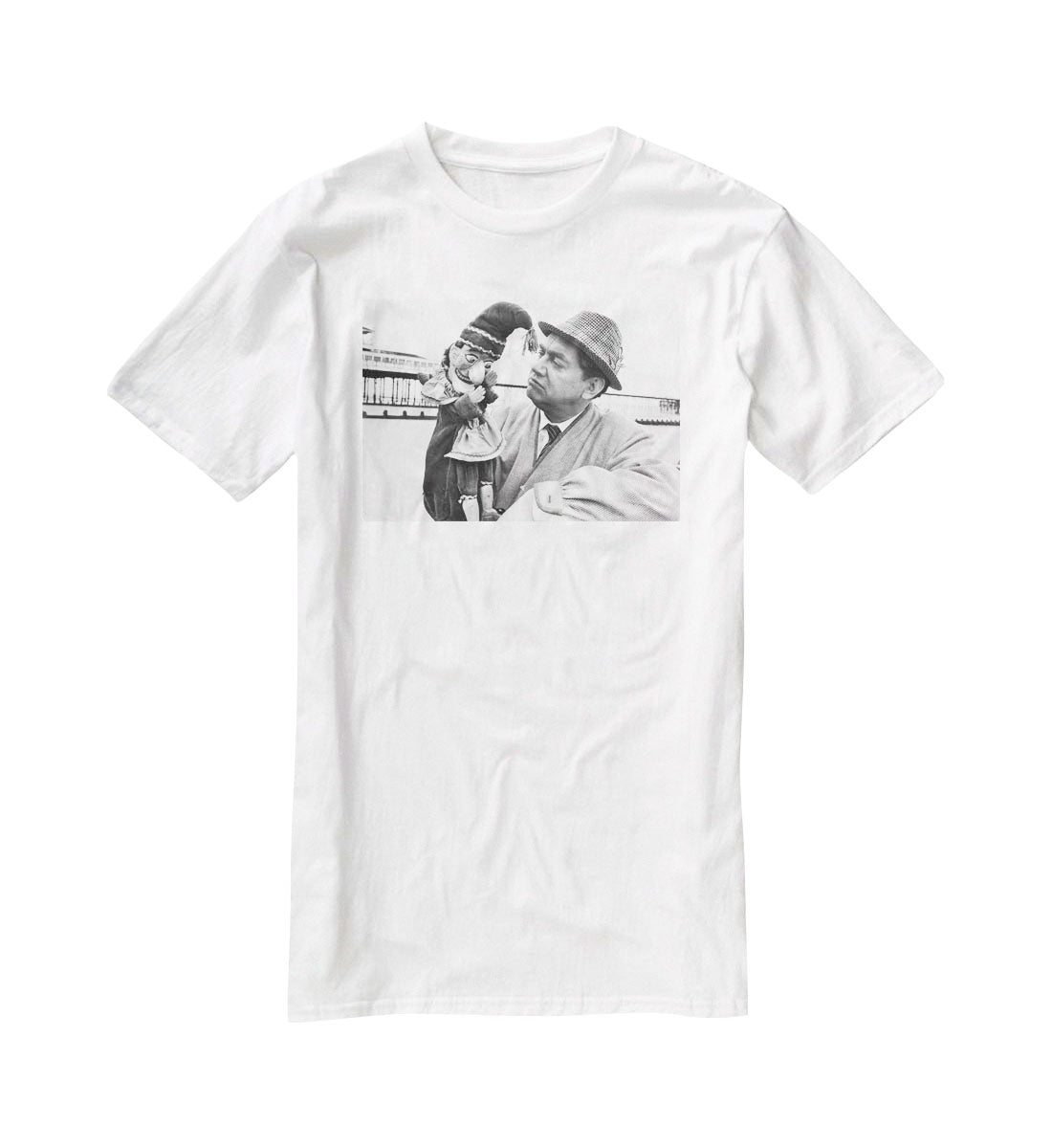 Tony Hancock in the Punch and Judy Man T-Shirt - Canvas Art Rocks - 5