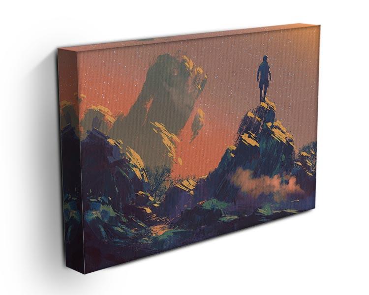 Top of the hill watching the stars Canvas Print or Poster - Canvas Art Rocks - 3