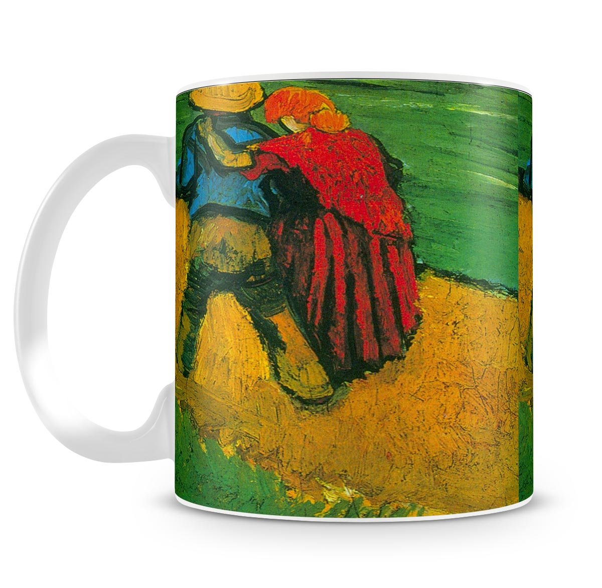 Two Lovers By Vincent Van Gogh Mug - Canvas Art Rocks - 4