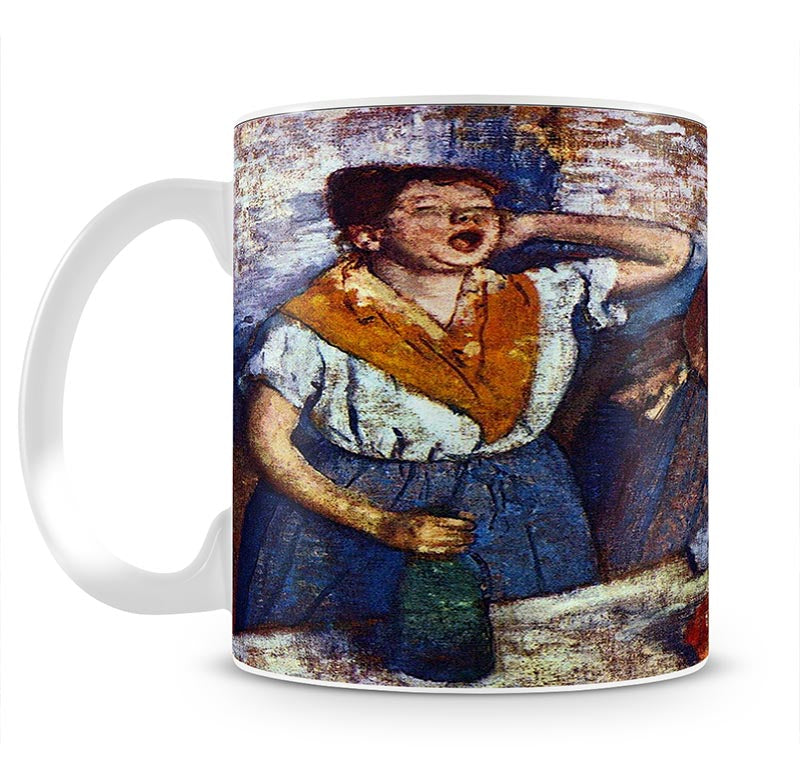Two cleaning women by Degas Mug - Canvas Art Rocks - 1
