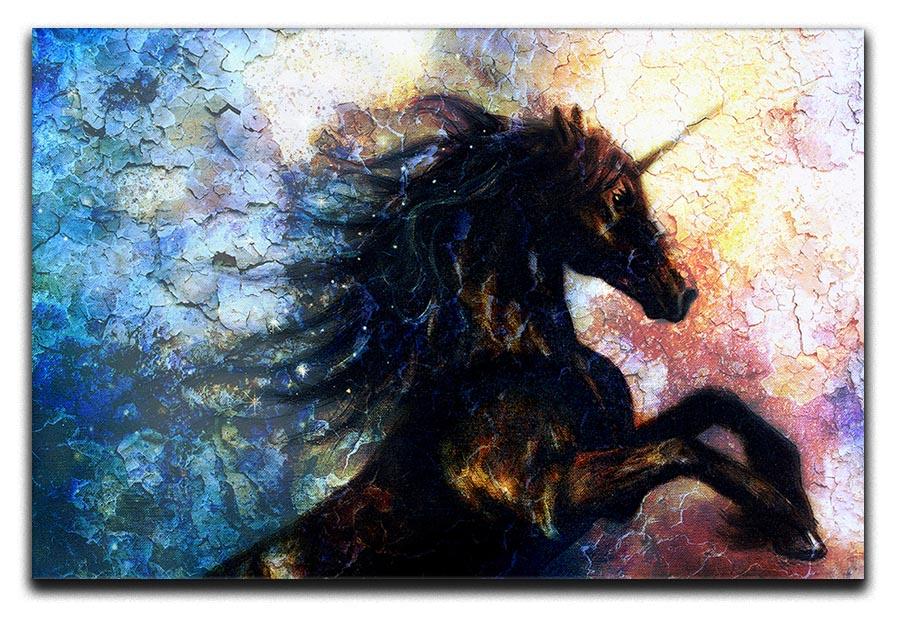 Unicorn dancing Canvas Print or Poster  - Canvas Art Rocks - 1
