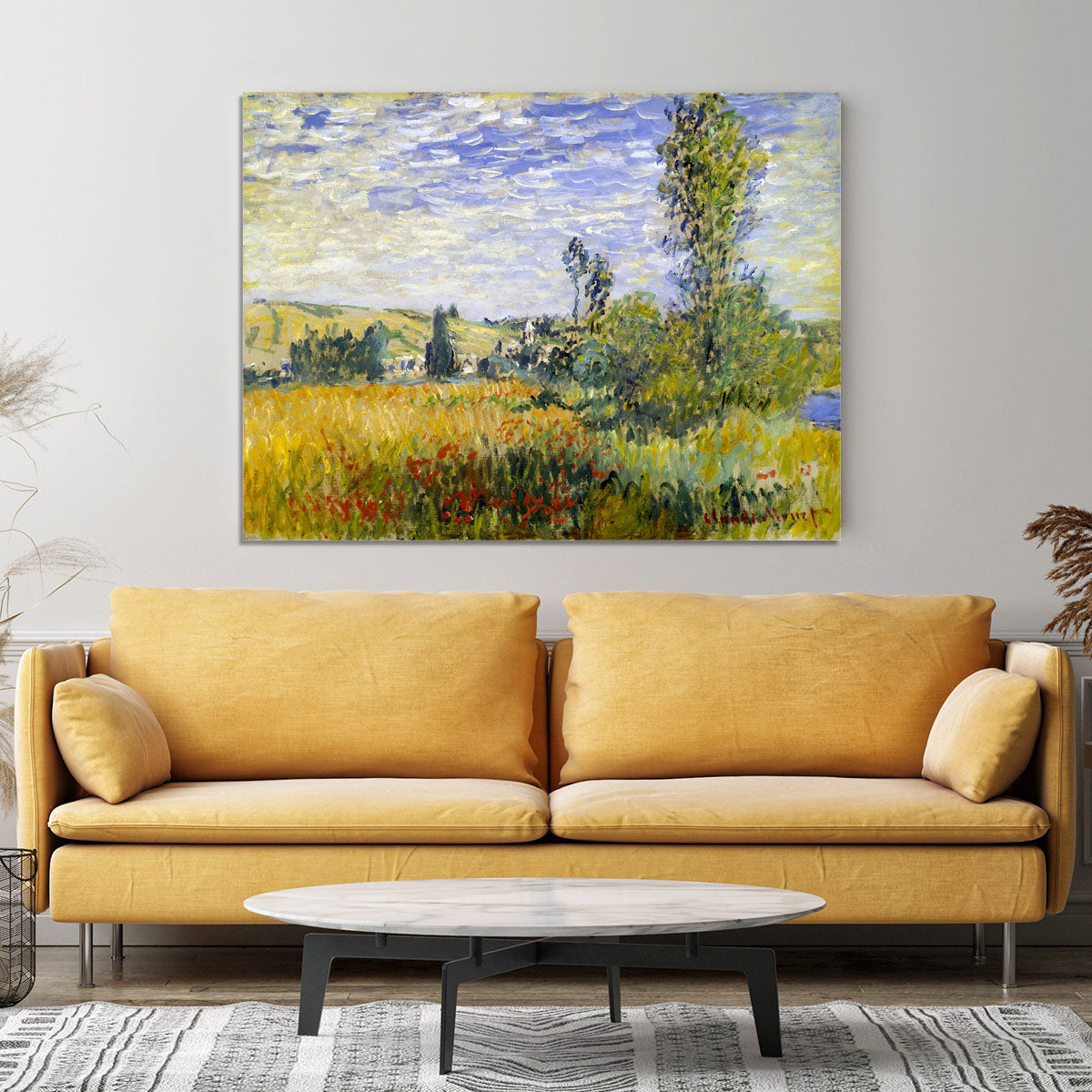 Vetheuil by Monet Canvas Print or Poster - Canvas Art Rocks - 4