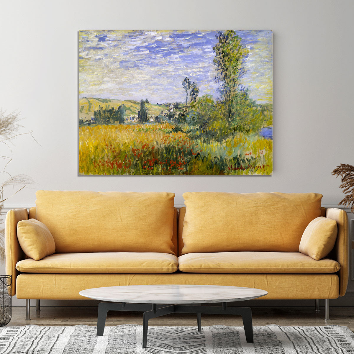 Vethueil by monet Canvas Print or Poster - Canvas Art Rocks - 4