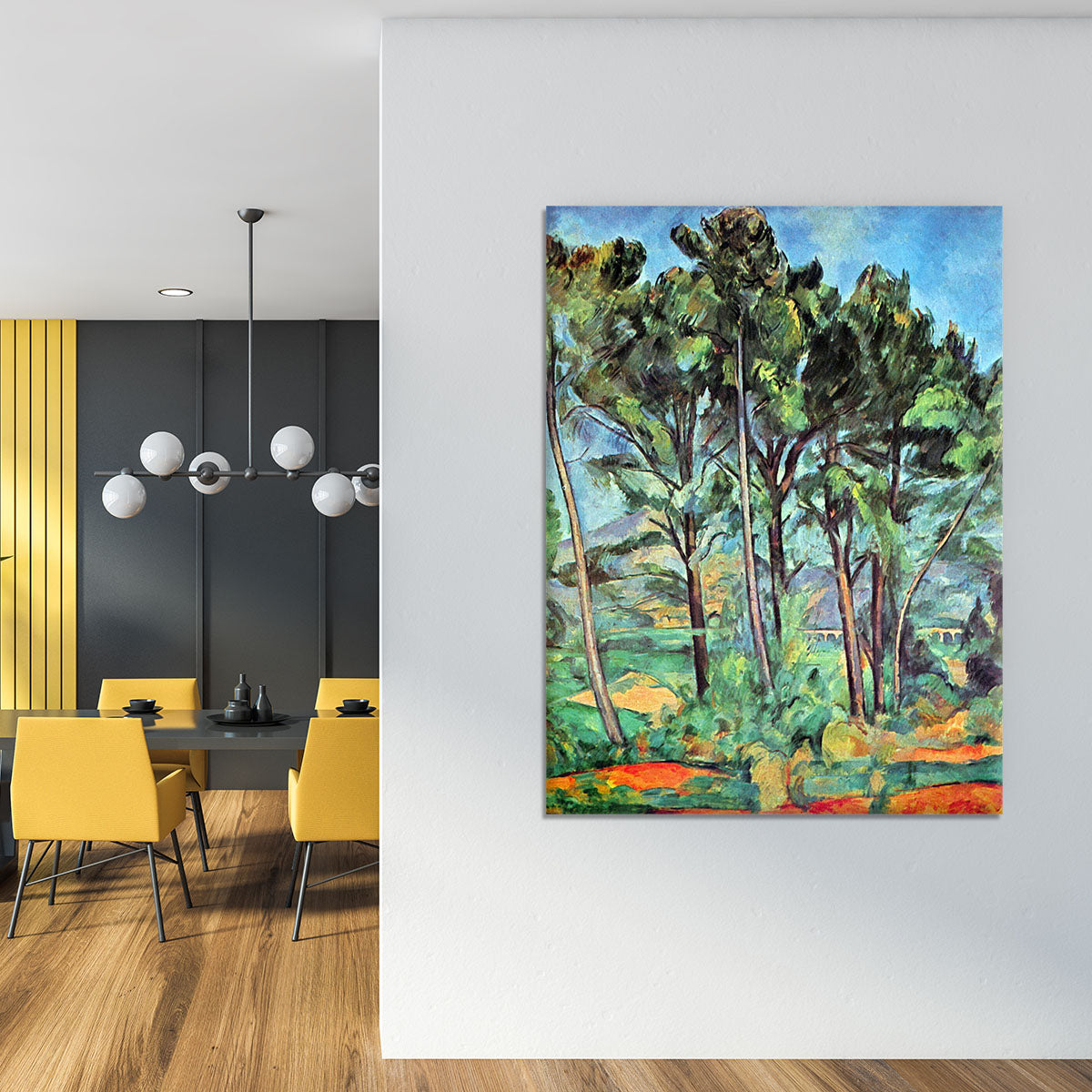 Viaduct by Cezanne Canvas Print or Poster - Canvas Art Rocks - 4