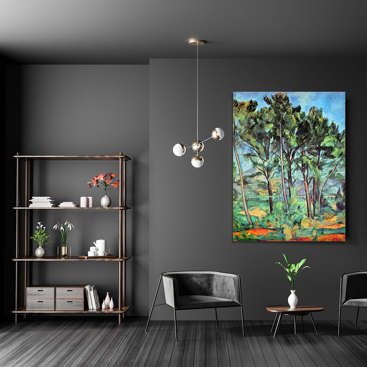 Viaduct by Cezanne Canvas Print or Poster - Canvas Art Rocks - 5