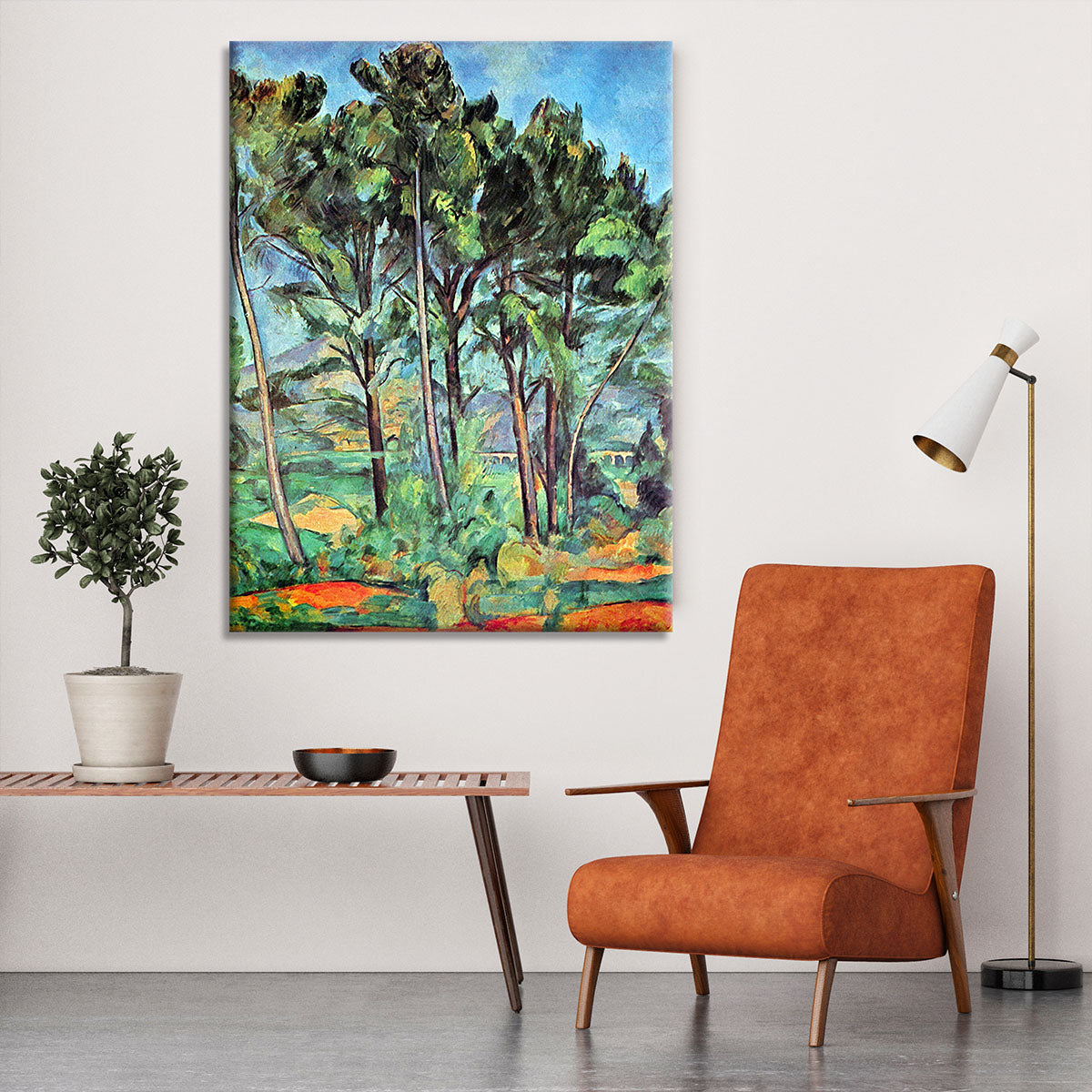 Viaduct by Cezanne Canvas Print or Poster - Canvas Art Rocks - 6