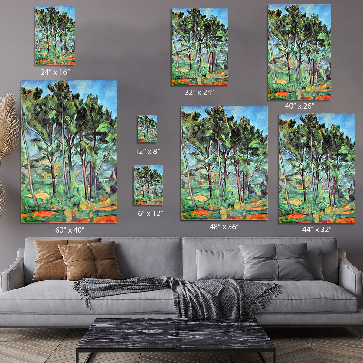 Viaduct by Cezanne Canvas Print or Poster - Canvas Art Rocks - 7