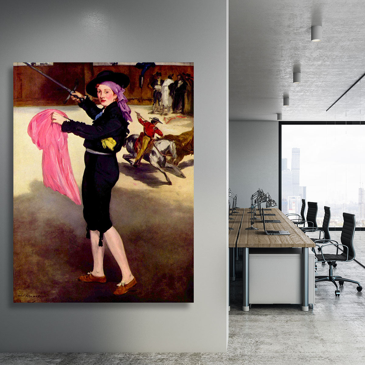 Victorine in the Costume of a Matador by Manet Canvas Print or Poster - Canvas Art Rocks - 3