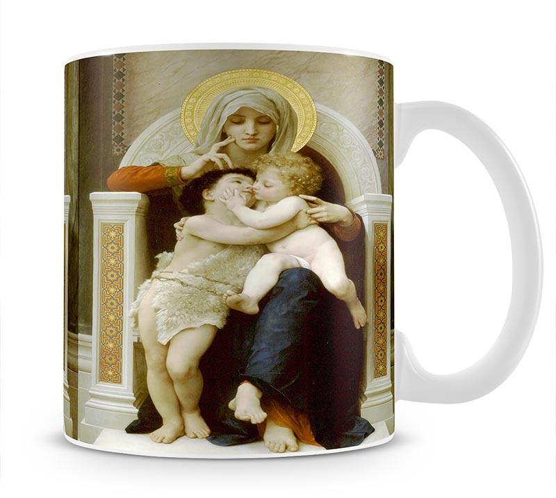 Vierge-Jesus SaintJeanBaptiste 1875 By Bouguereau Mug - Canvas Art Rocks - 1