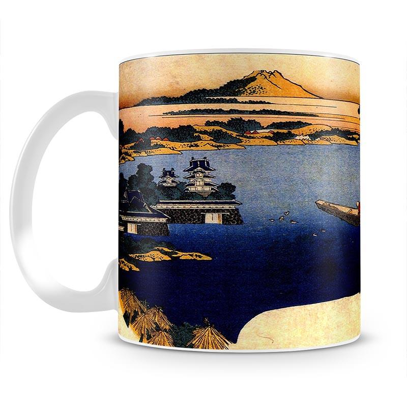 View of lake Suwa by Hokusai Mug - Canvas Art Rocks - 2