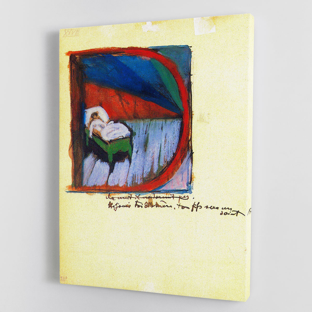 Vignette D by Franz Marc Canvas Print or Poster - Canvas Art Rocks - 1