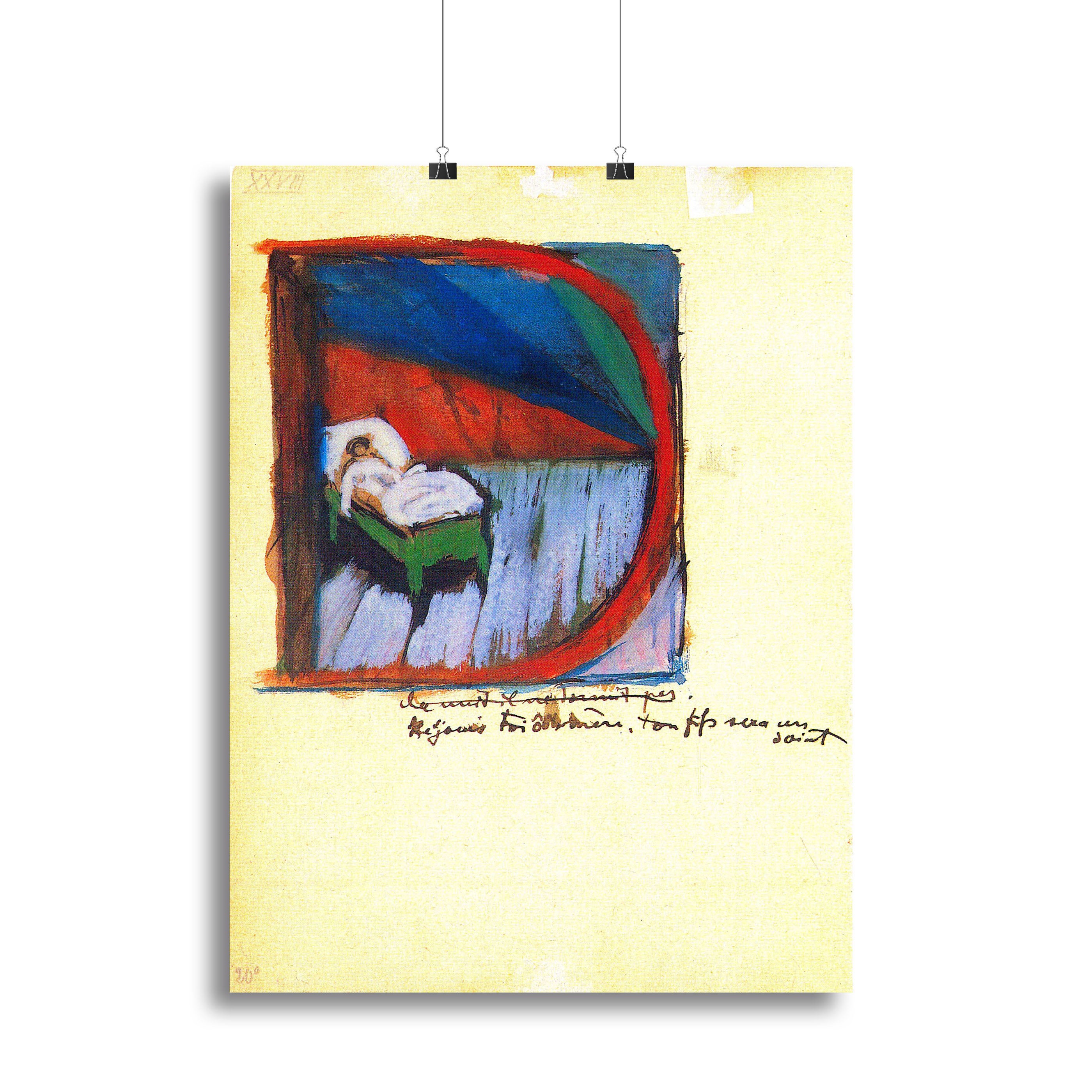 Vignette D by Franz Marc Canvas Print or Poster - Canvas Art Rocks - 2