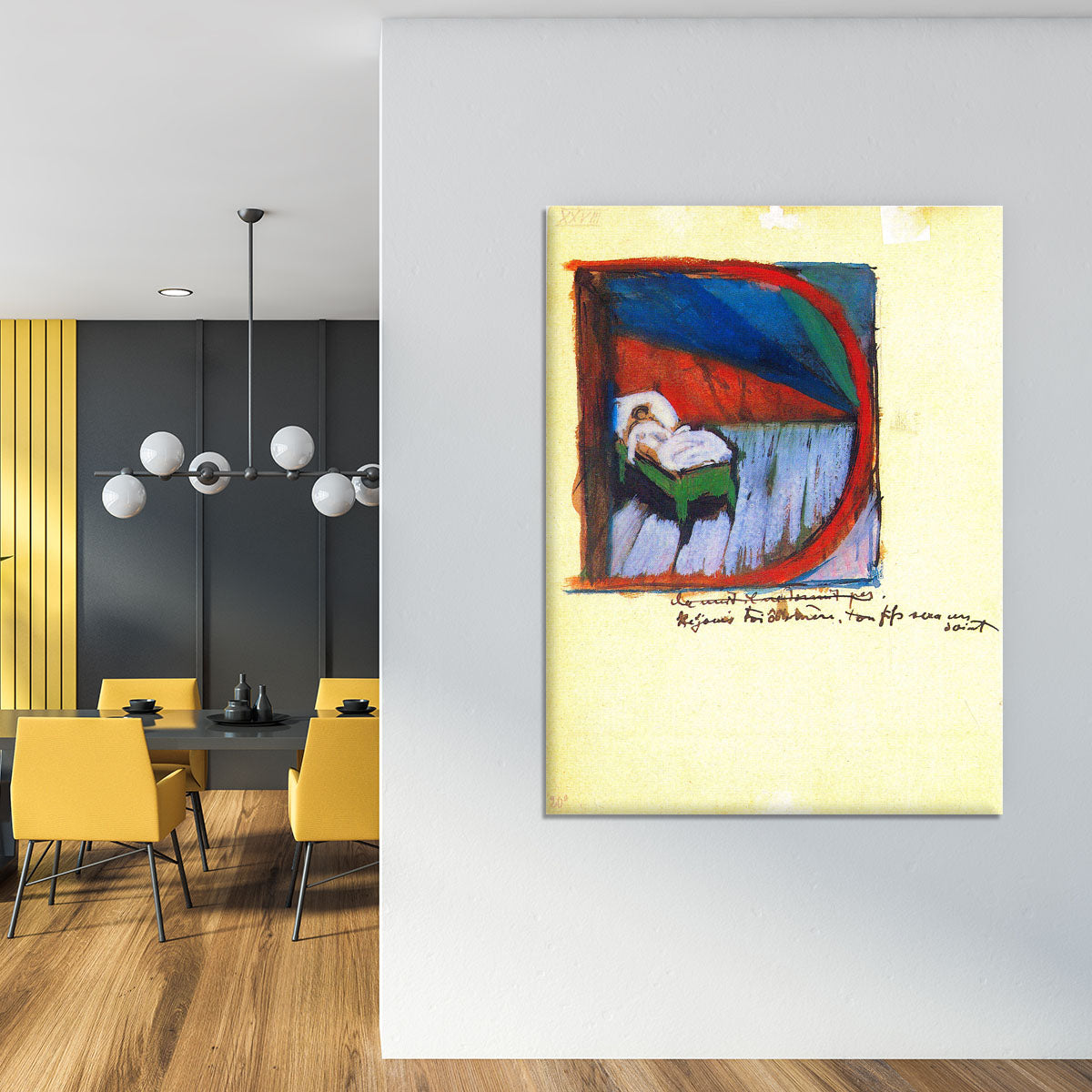 Vignette D by Franz Marc Canvas Print or Poster - Canvas Art Rocks - 4