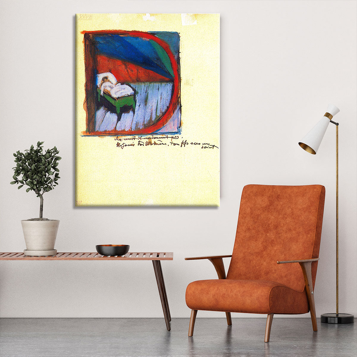 Vignette D by Franz Marc Canvas Print or Poster - Canvas Art Rocks - 6