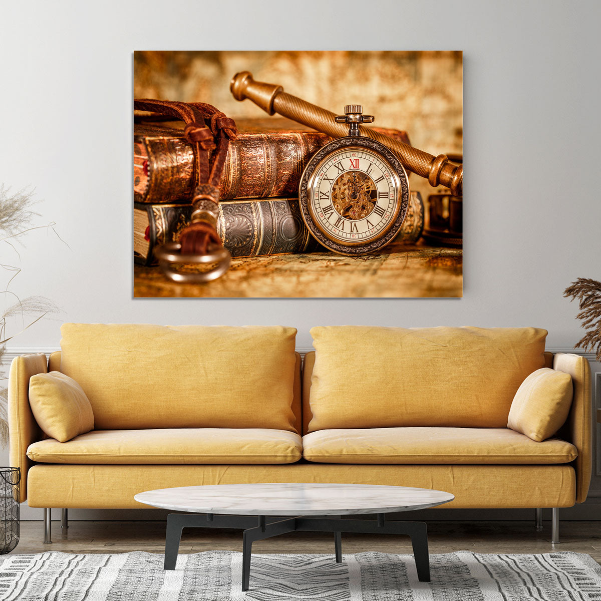 Vintage Antique pocket watch Canvas Print or Poster - Canvas Art Rocks - 4