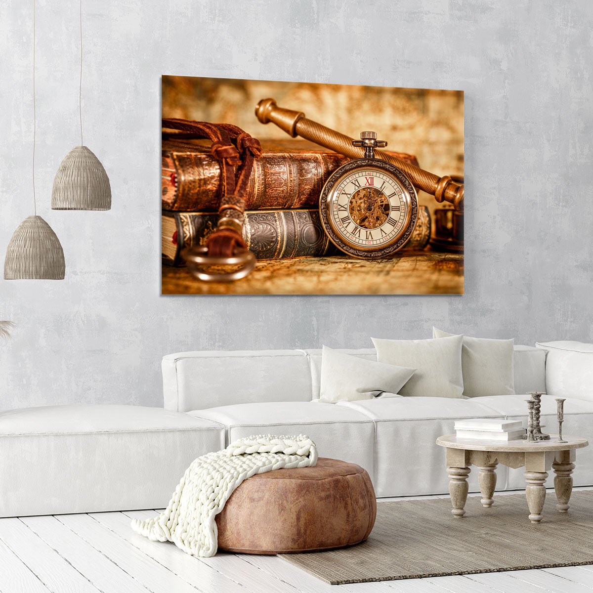 Vintage Antique pocket watch Canvas Print or Poster - Canvas Art Rocks - 6