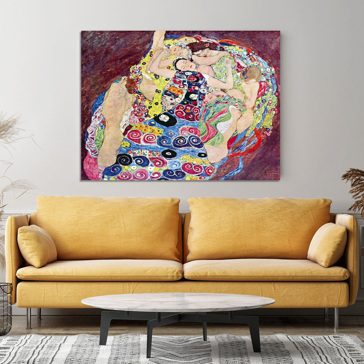 Virgins by Klimt Canvas Print or Poster - Canvas Art Rocks - 4