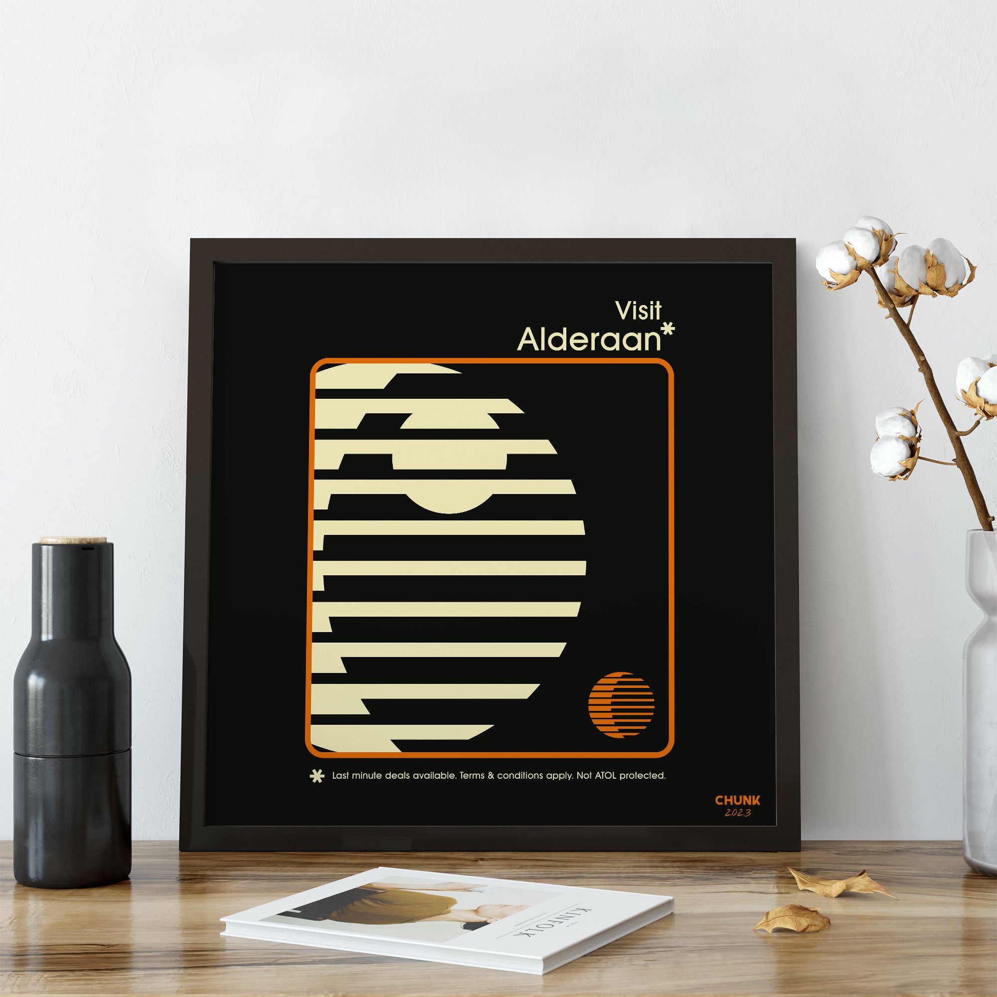 Visit Alderaan Framed Print