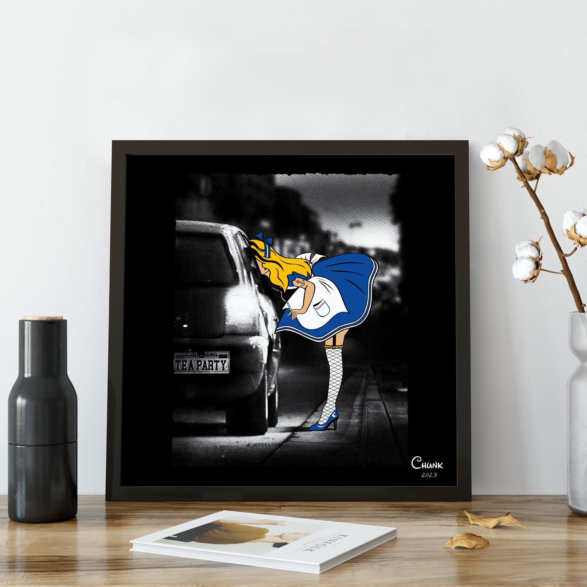 Hollywood Strip Framed Print