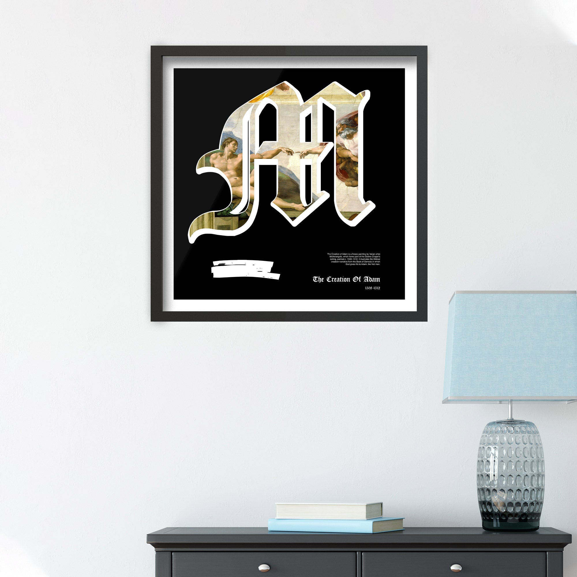 Apoh Michelangelo M Framed Print