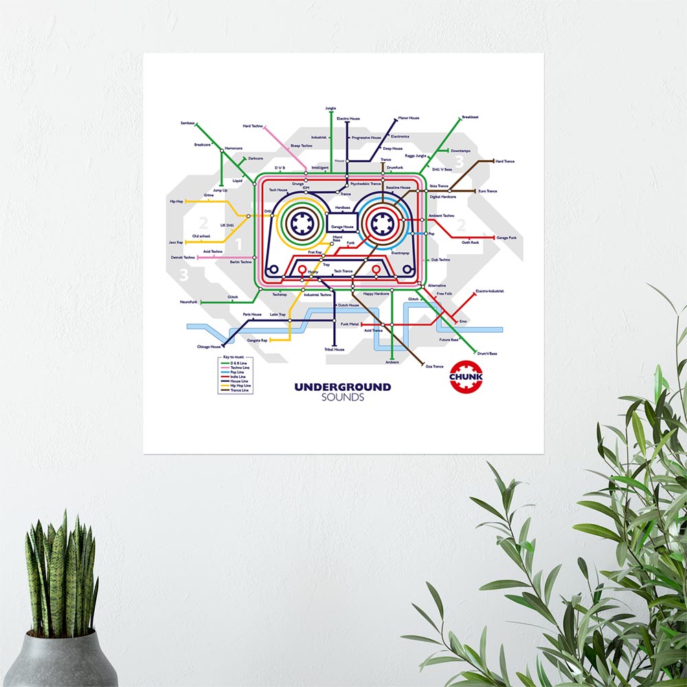 Underground Sounds Print