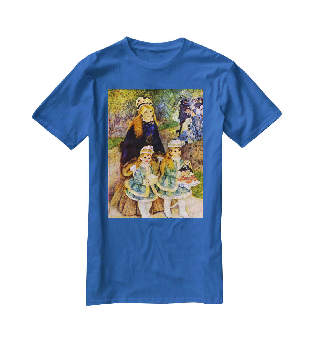 Walk 2 by Renoir T-Shirt - Canvas Art Rocks - 2