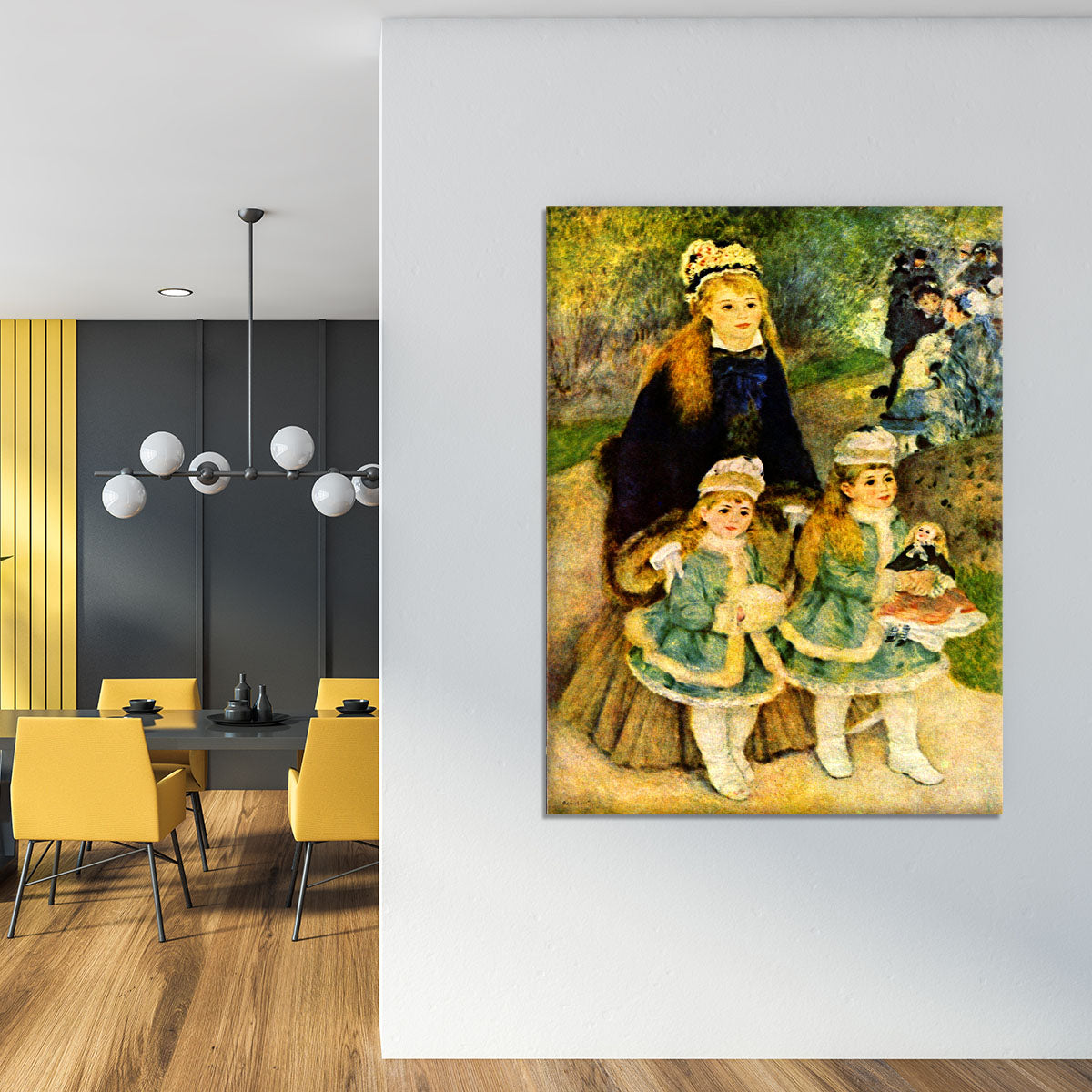 Walk by Renoir Canvas Print or Poster - Canvas Art Rocks - 4