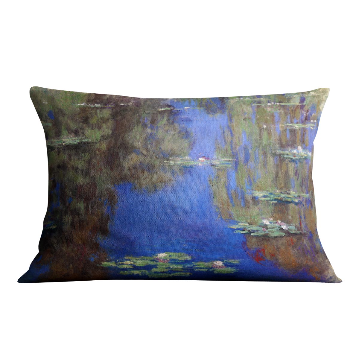 Water Lilies 6 By Manet Cushion