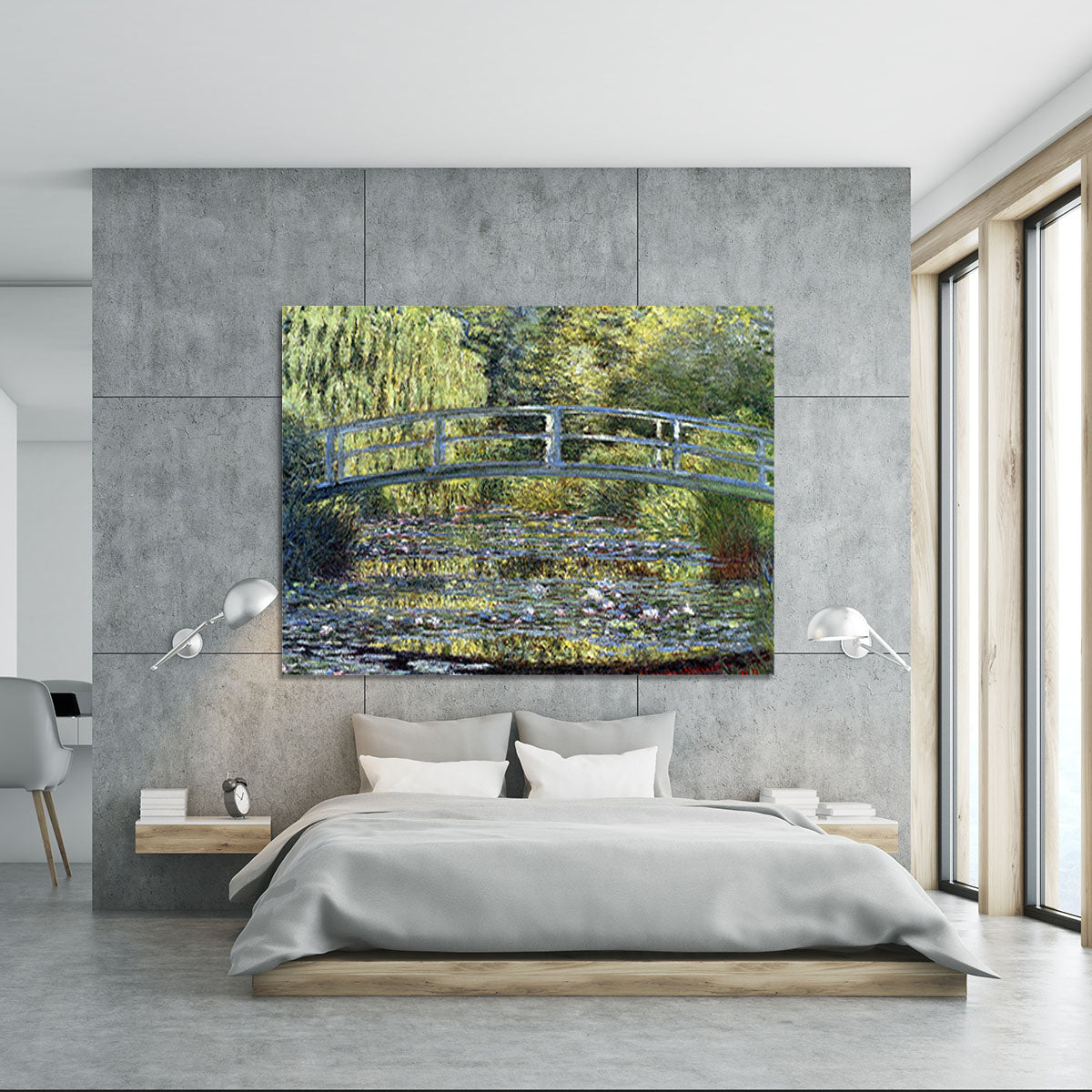 Water Lilies 9 by Monet Canvas Print or Poster - Canvas Art Rocks - 5