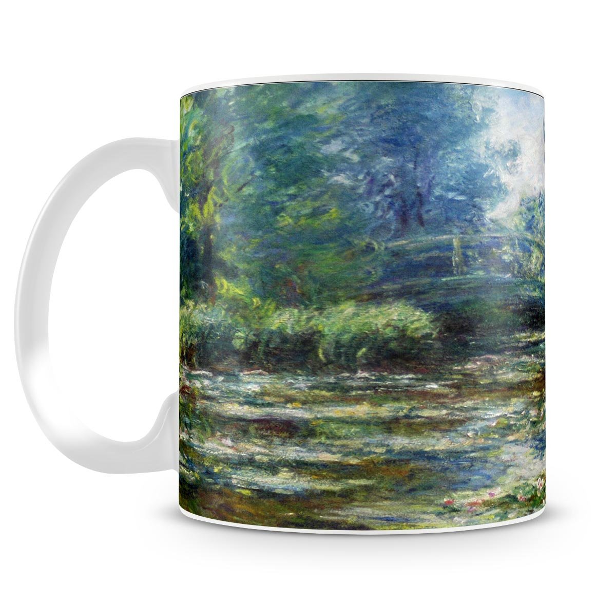 Water Lillies in Monets Garden by Monet Mug - Canvas Art Rocks - 4