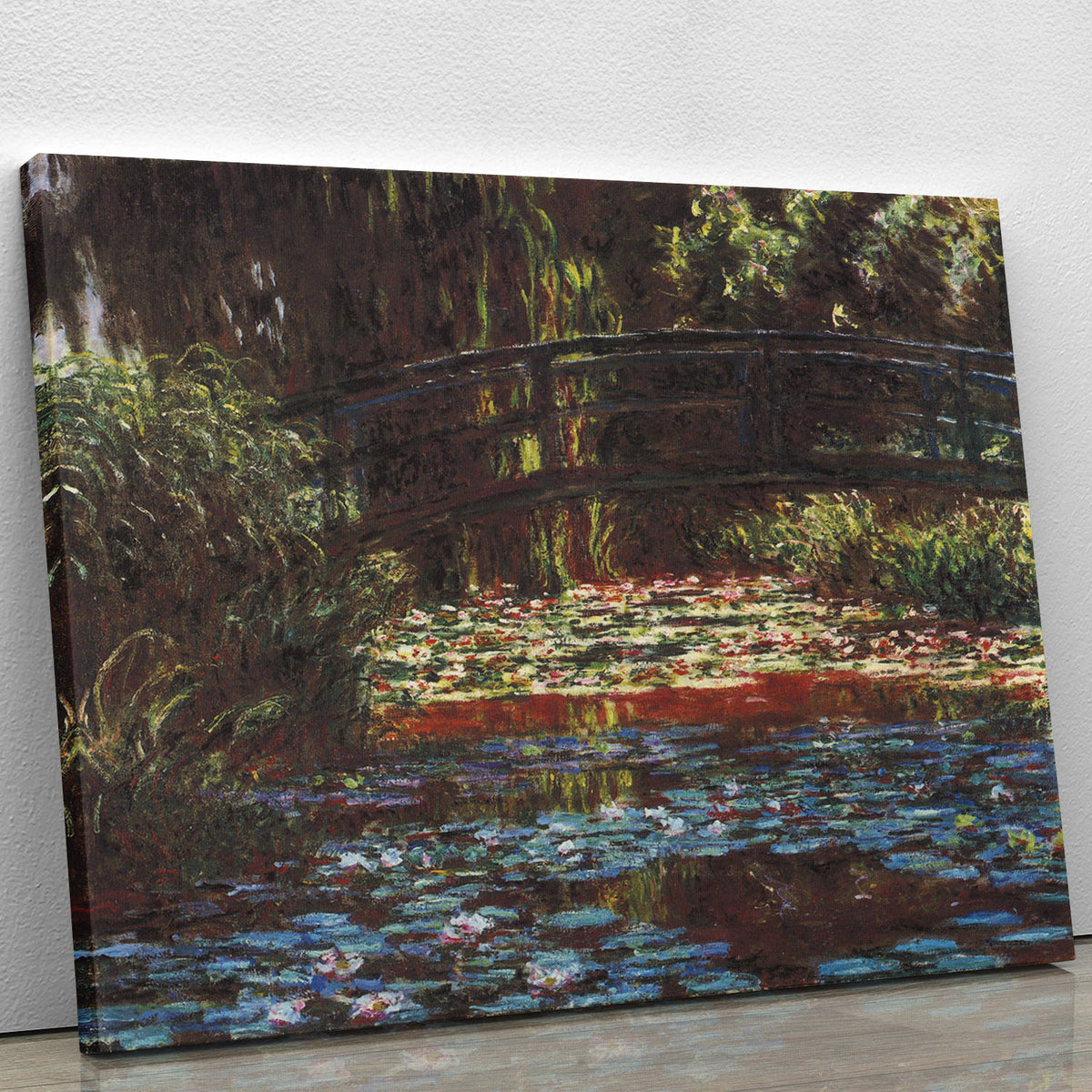 Water Lily Pond 1 by Monet Canvas Print | Canvas Art Rocks