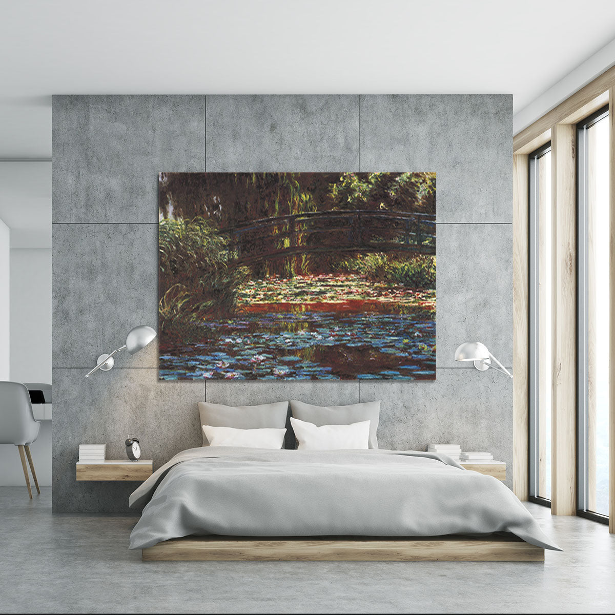 Water Lily Pond 1 by Monet Canvas Print or Poster - Canvas Art Rocks - 5