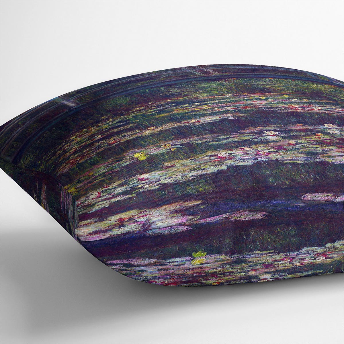 Water Lily Pond 5 by Monet Cushion
