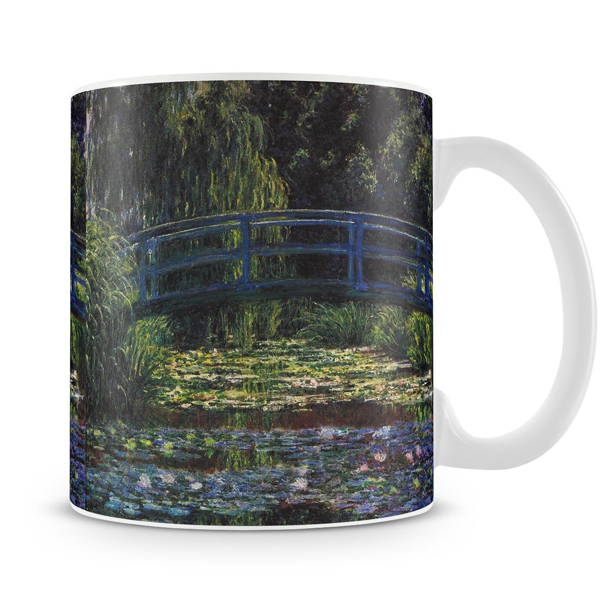 Water Lily Pond 6 by Monet Mug - Canvas Art Rocks - 4
