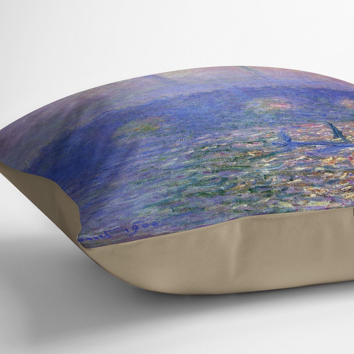 Waterloo Bridge by Monet Cushion