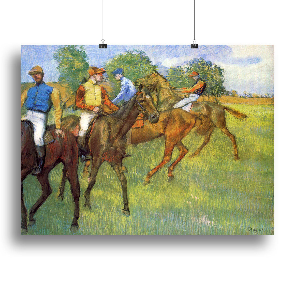 Weigh out by Degas Canvas Print or Poster - Canvas Art Rocks - 2