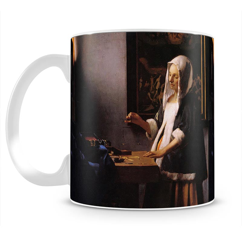 Weights by Vermeer Mug - Canvas Art Rocks - 1