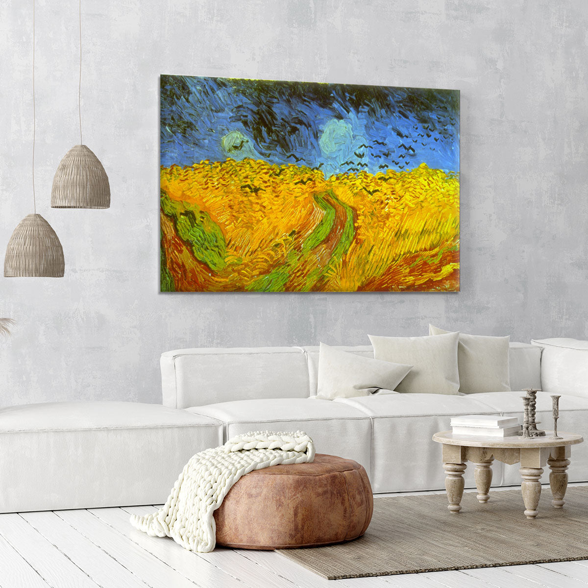 Wheatfield Canvas Print or Poster - Canvas Art Rocks - 6