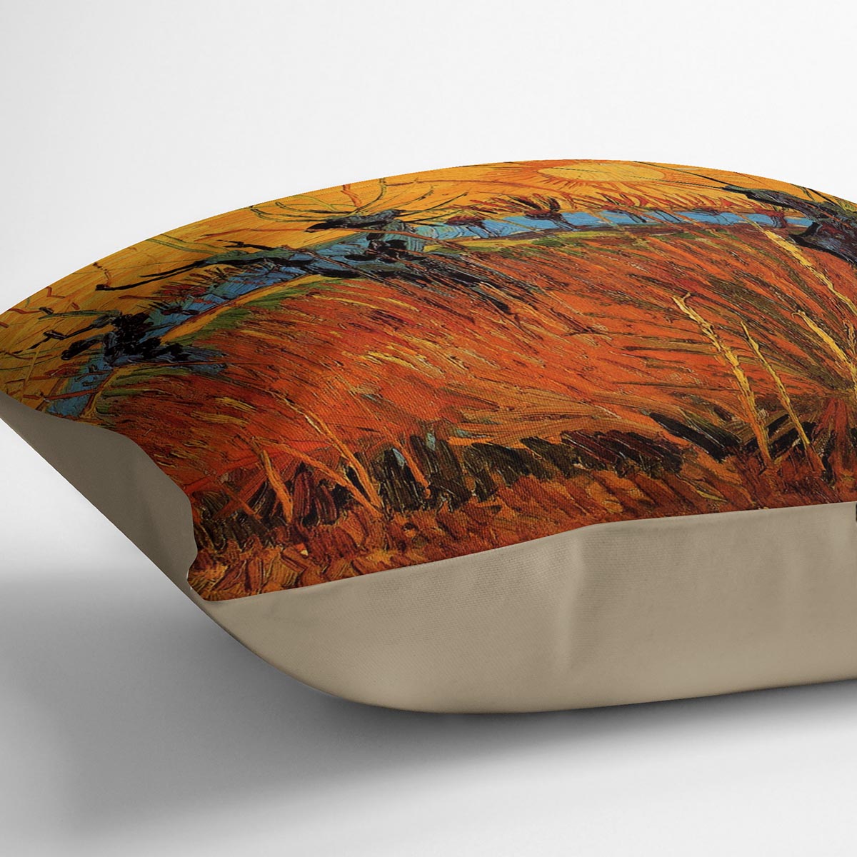Willows at Sunset by Van Gogh Cushion