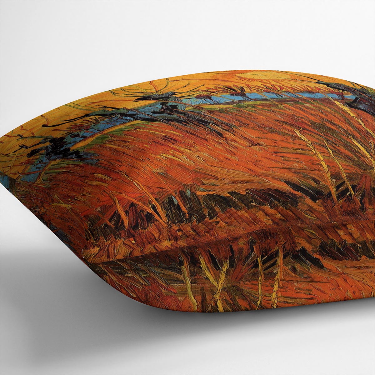 Willows at Sunset by Van Gogh Cushion