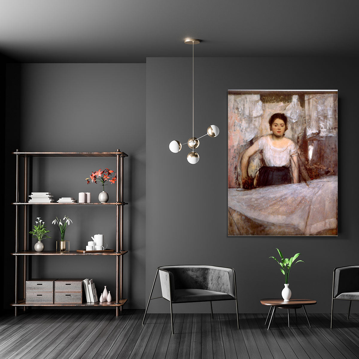 Woman Ironing by Degas Canvas Print or Poster - Canvas Art Rocks - 5