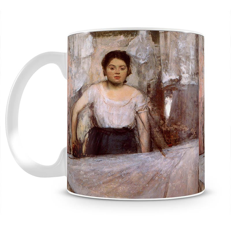 Woman Ironing by Degas Mug - Canvas Art Rocks - 1